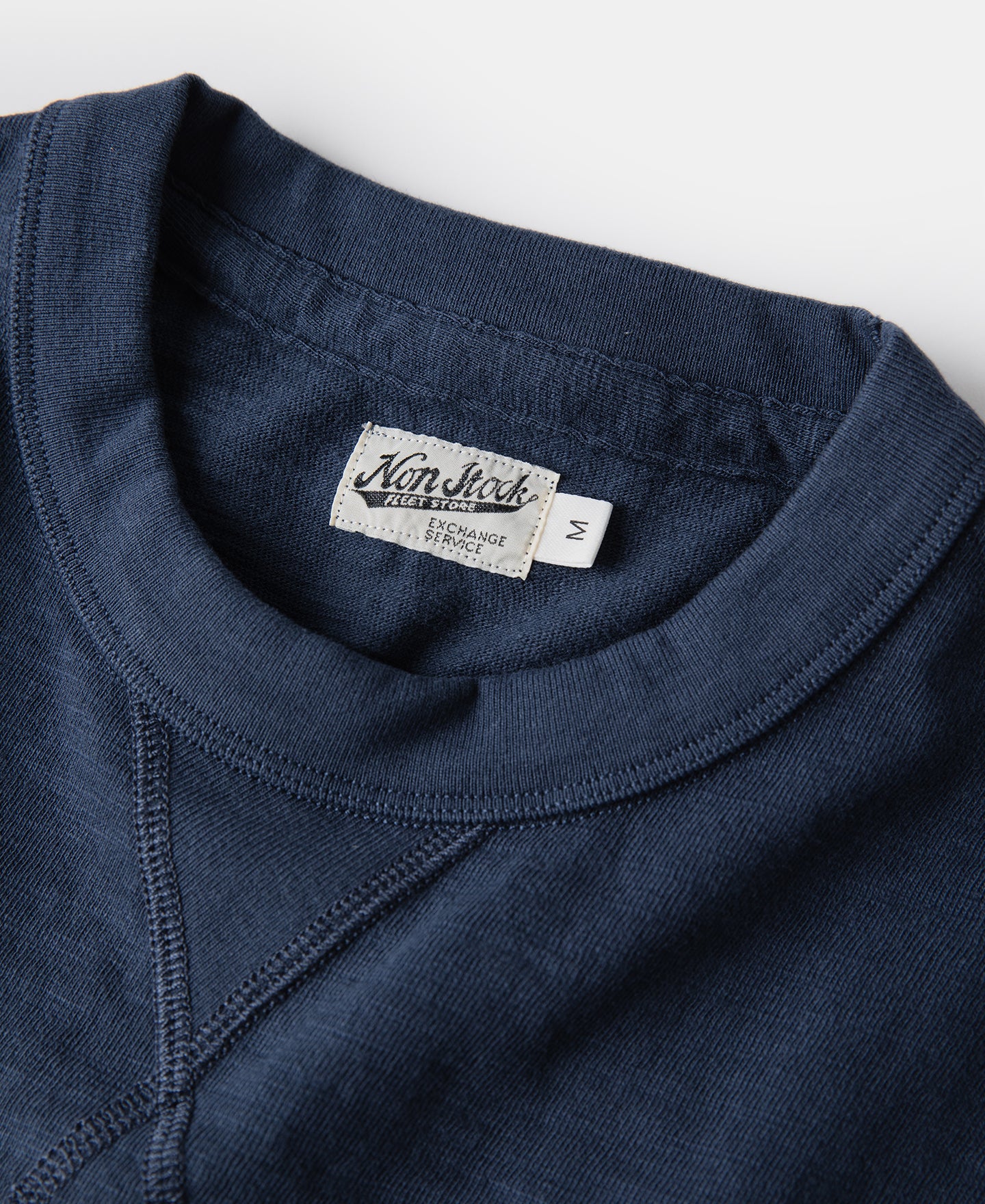 10.5 oz Cotton Tubular Gusset T-Shirt - Indigo - Image 10