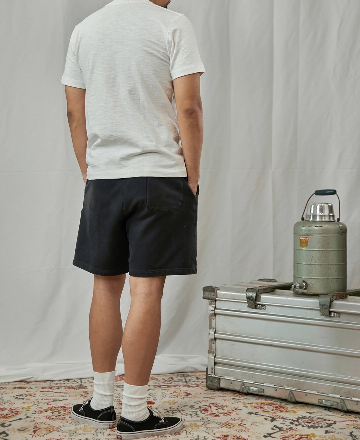 10.5 oz Cotton Tubular Gusset T-Shirt - White - Image 5