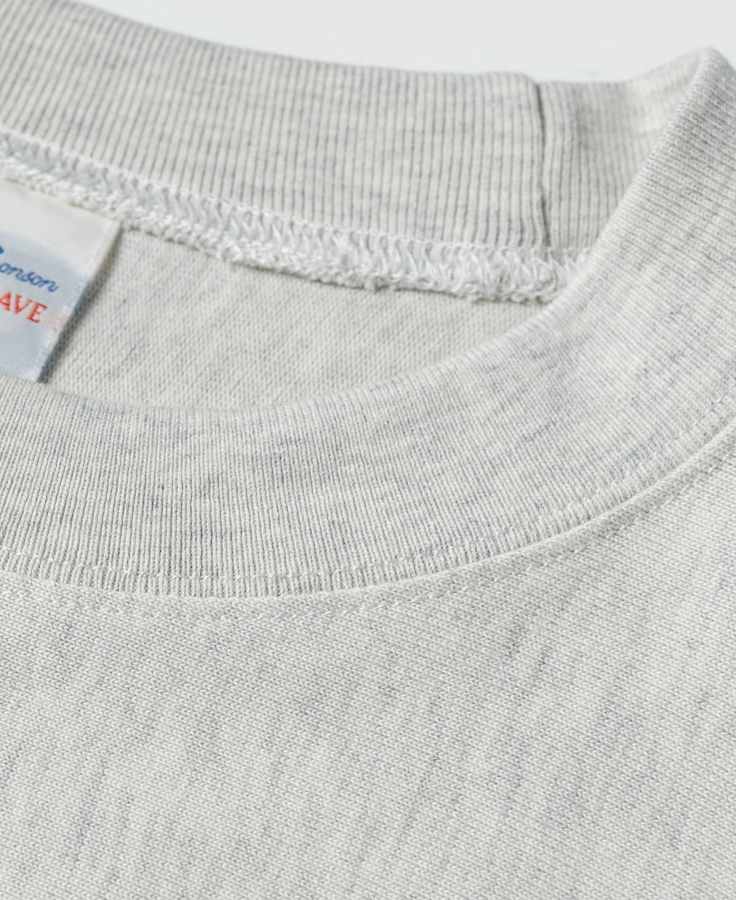 10.6 oz Reverse Weave T-Shirt - Gray - Image 7