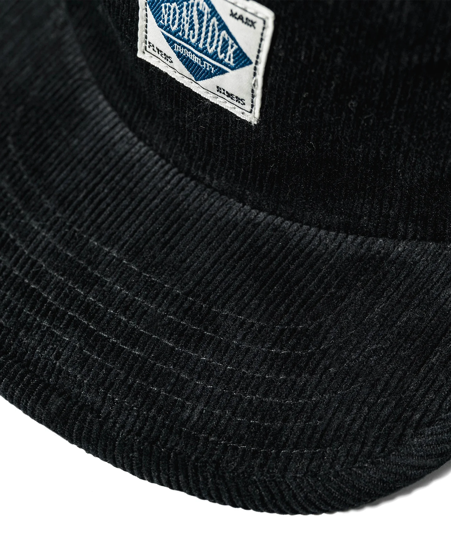 12.5 oz Corduroy 5 Panel Cap - Black - Image 9