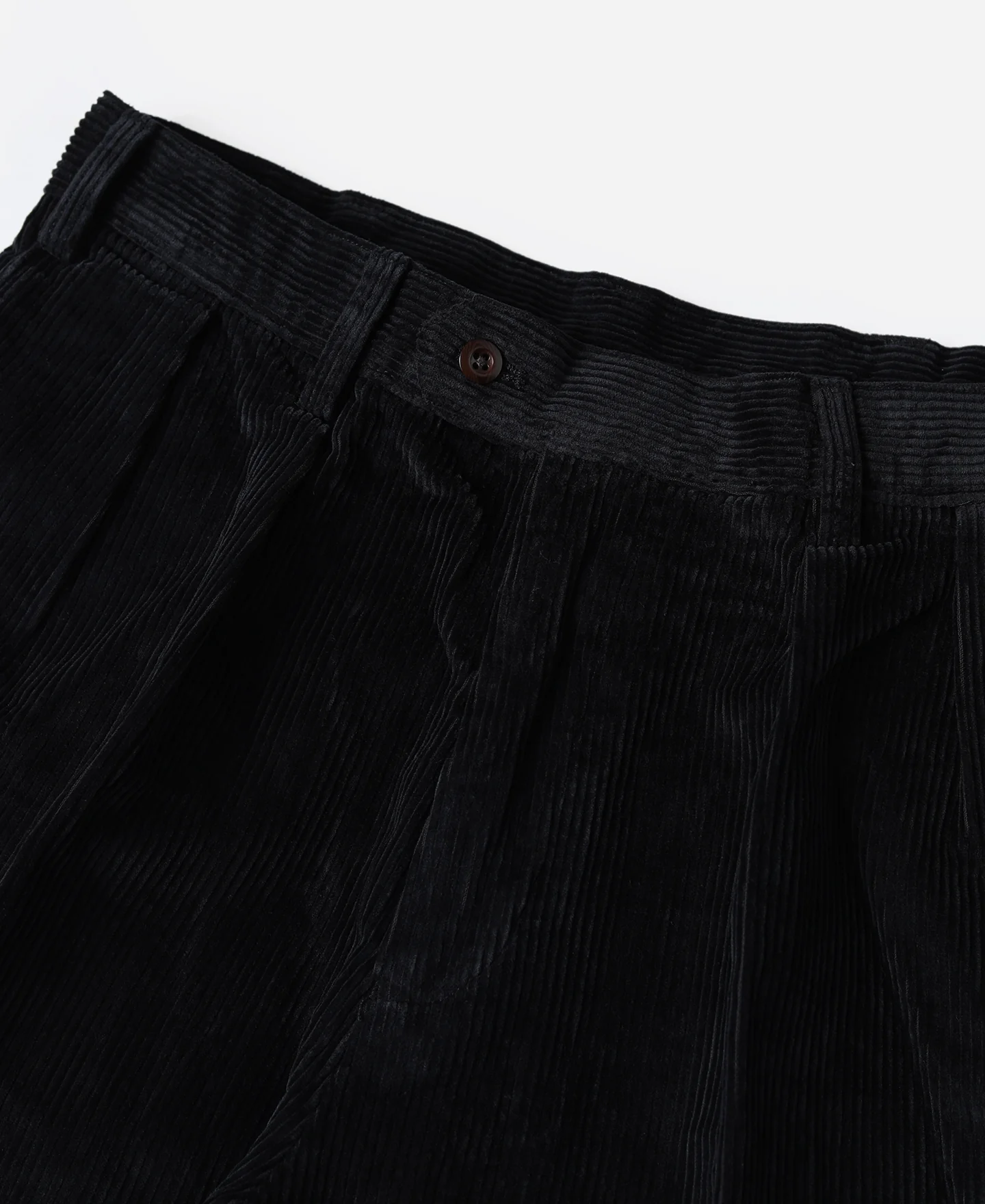 12.5 oz 8 Wale Corduroy Trousers - Black - Image 7