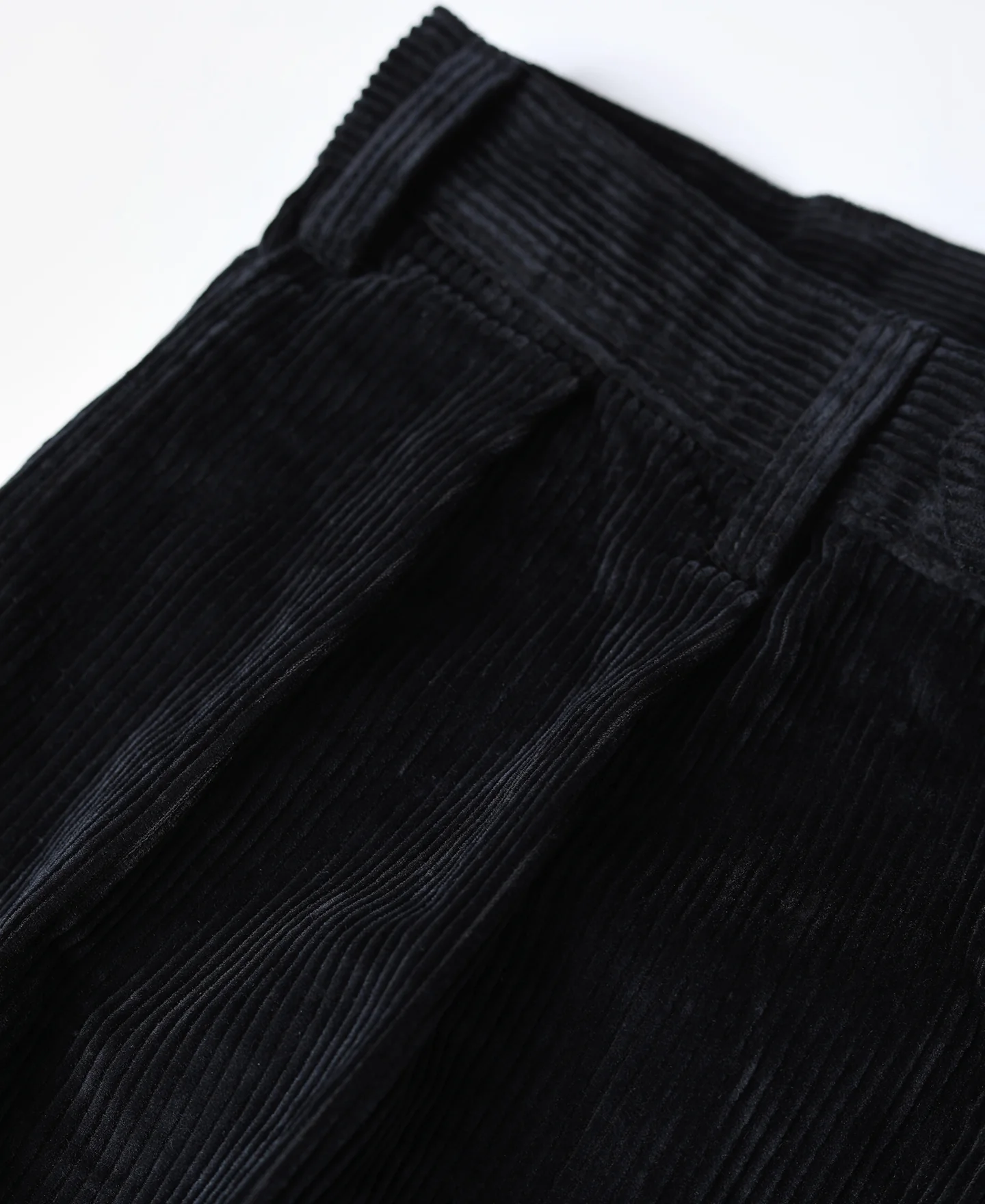 12.5 oz 8 Wale Corduroy Trousers - Black - Image 9