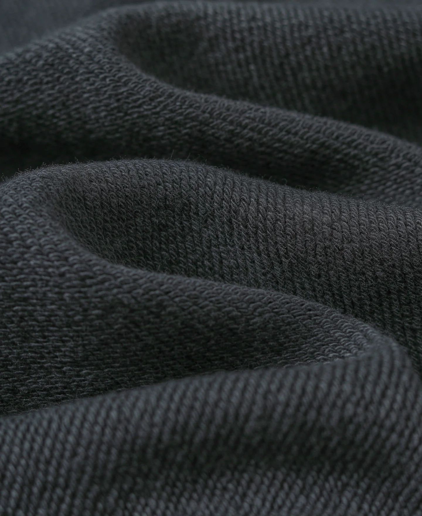 17.5 oz Terry Cloth Full-Zip Hoodie - Black - Image 14