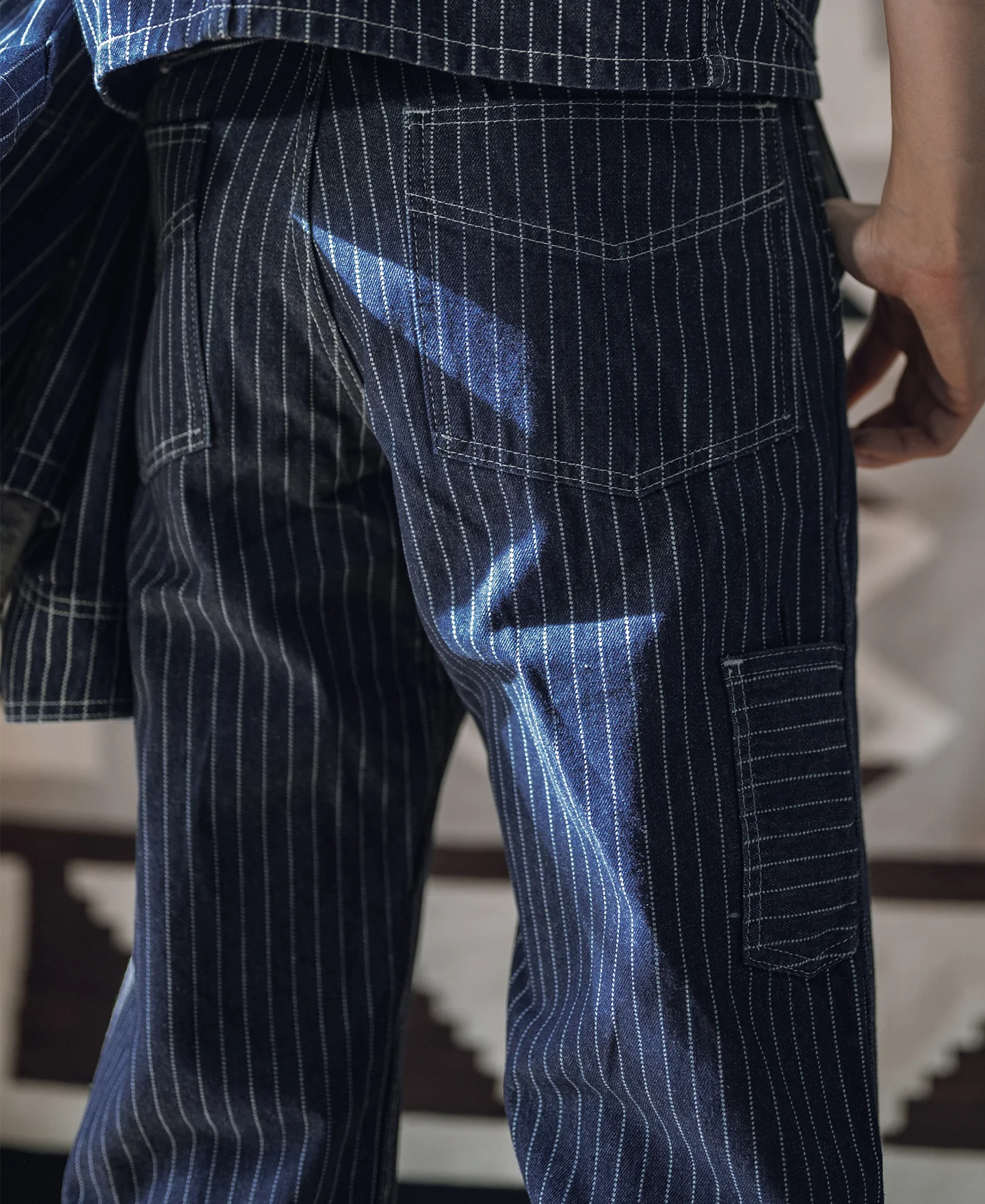 1920s Wabash Railway Work Pants - Image 7