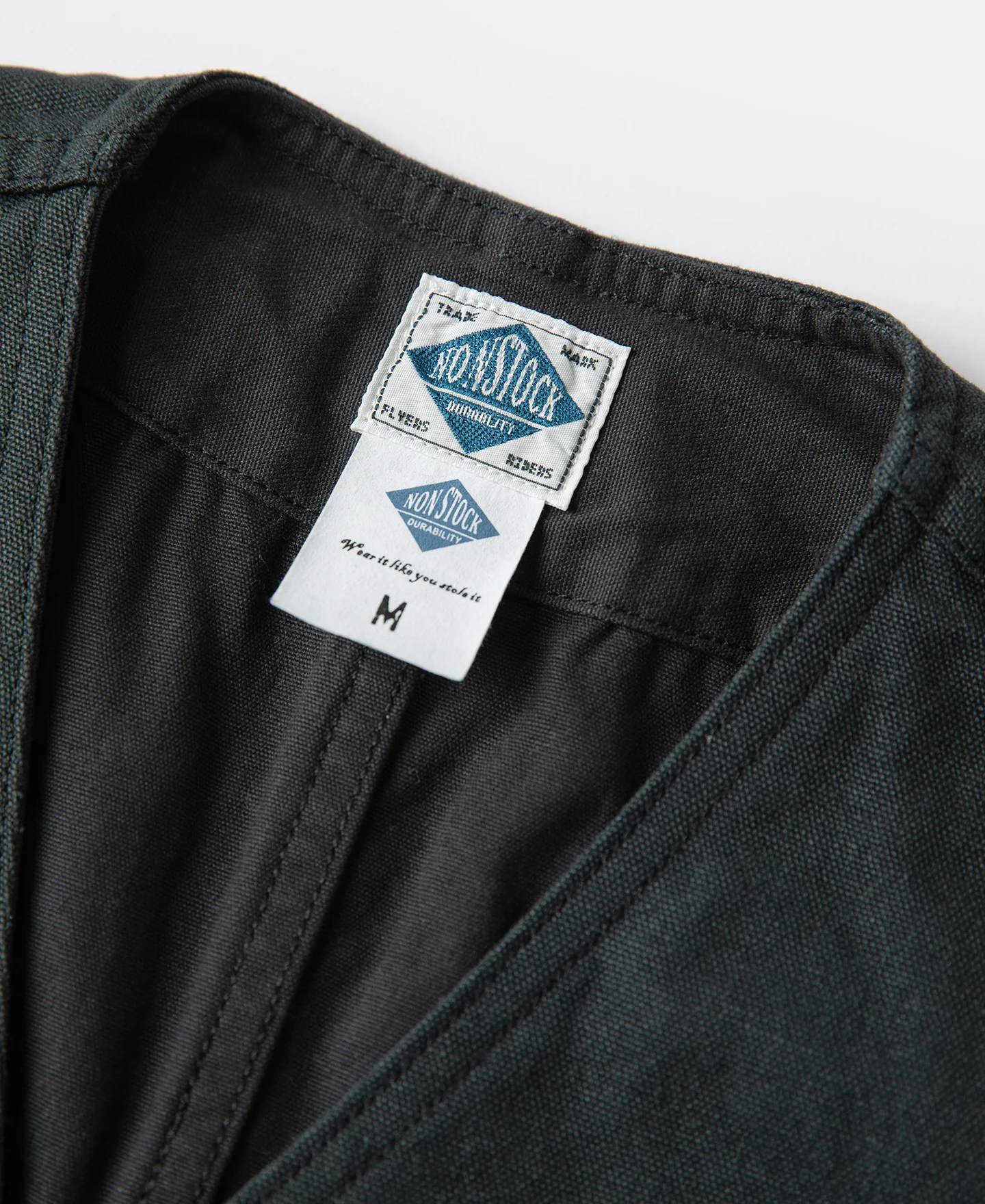 1930s Canvas Game Pockets Vest - Dark Green - Image 8