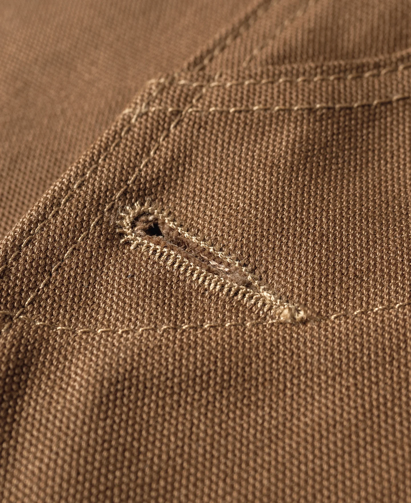 1930s Heavyweight Canvas Game Pocket Hunting Vest - Khaki - Image 17