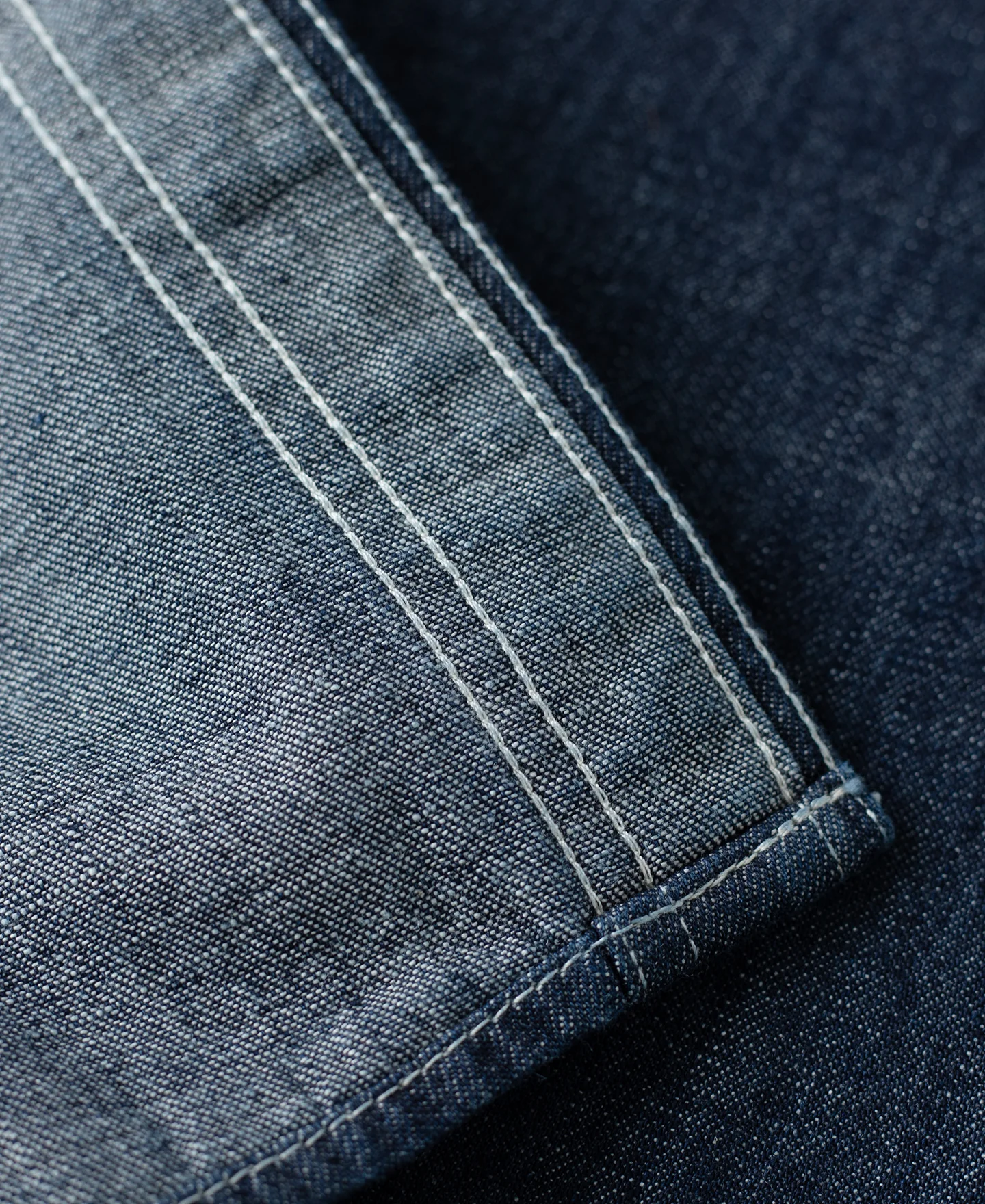 1933 Cigarette Pocket Denim Work Shirt - Image 14