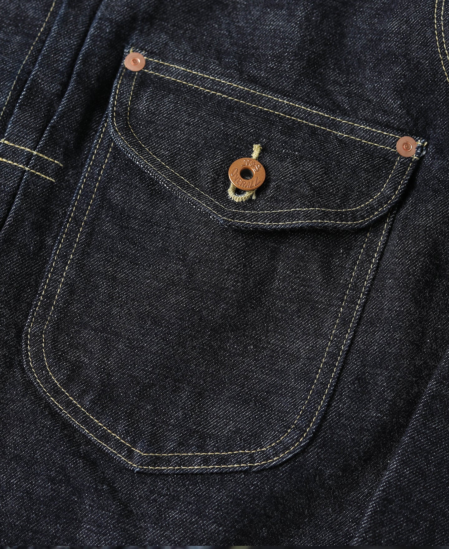 1936 Model Cowboy Selvedge Denim Jacket - Image 11