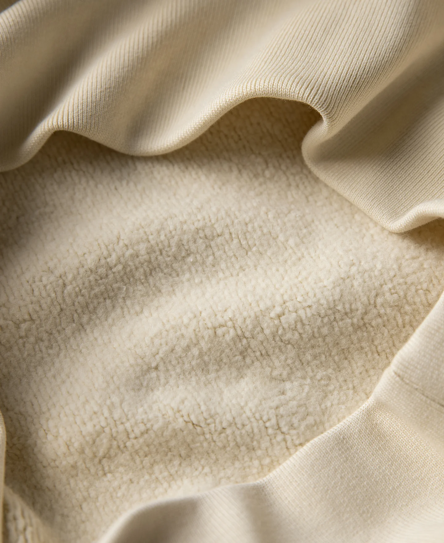 1940s Heavyweight SKI V-Inset Sweater - Apricot - Image 12