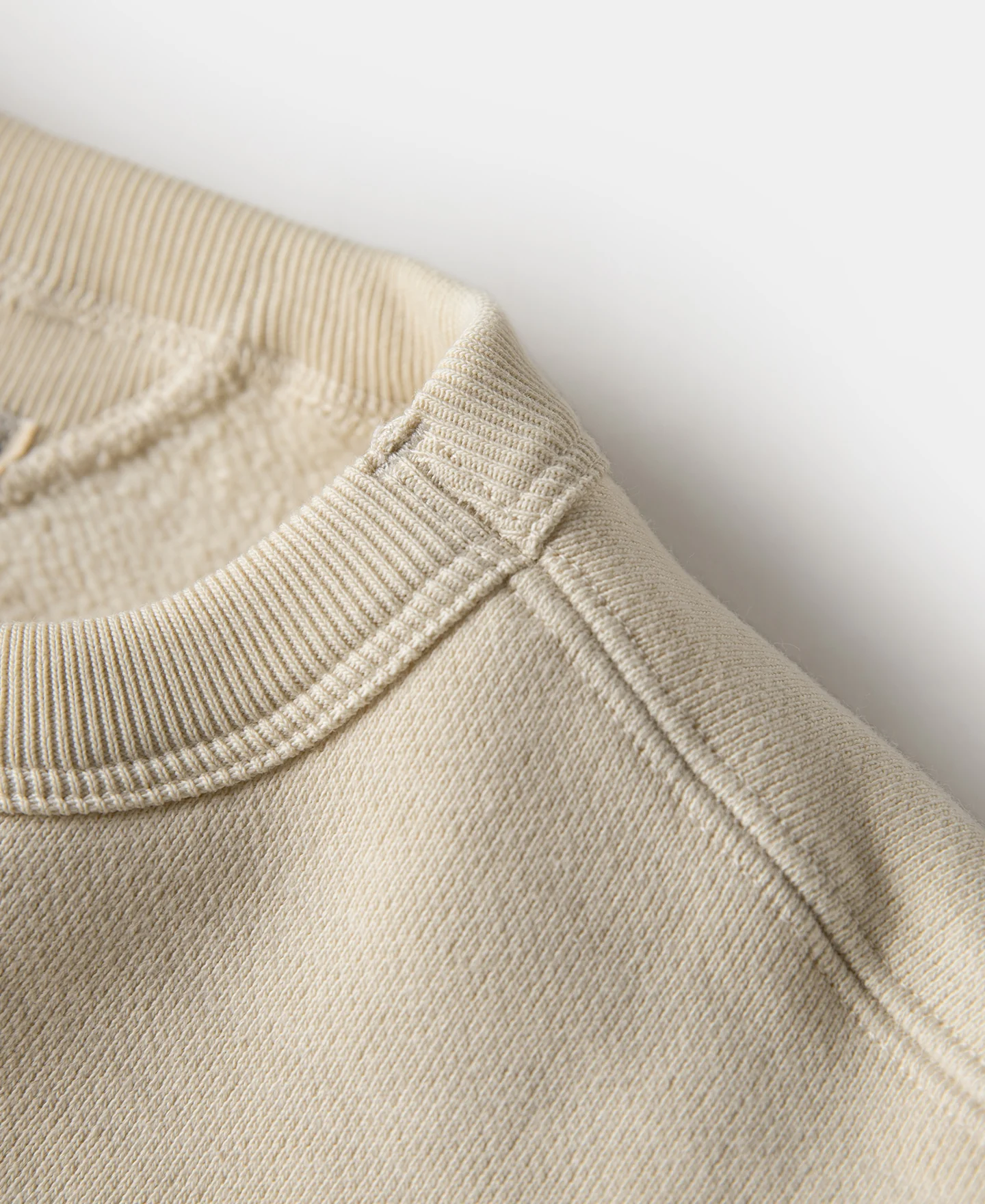 1940s Heavyweight SKI V-Inset Sweater - Apricot - Image 9