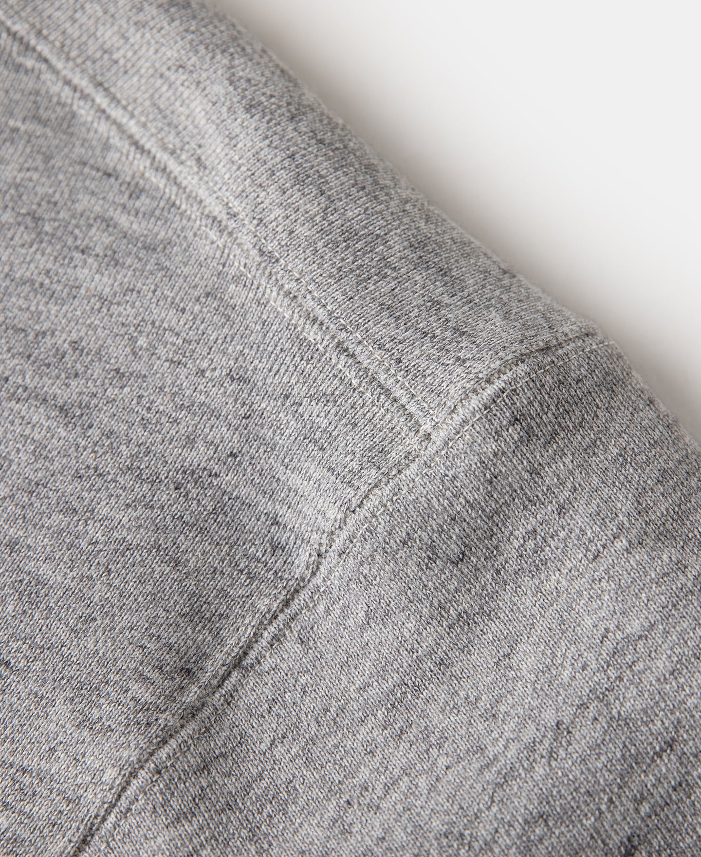 1940s Heavyweight SKI V-Inset Sweater - Gray - Image 12