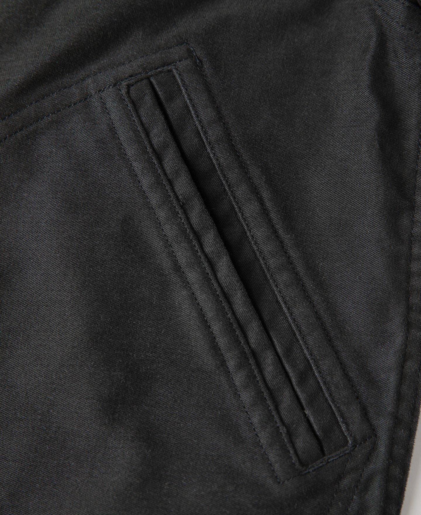 1950s Moleskin Cossack Jacket - Black - Image 11