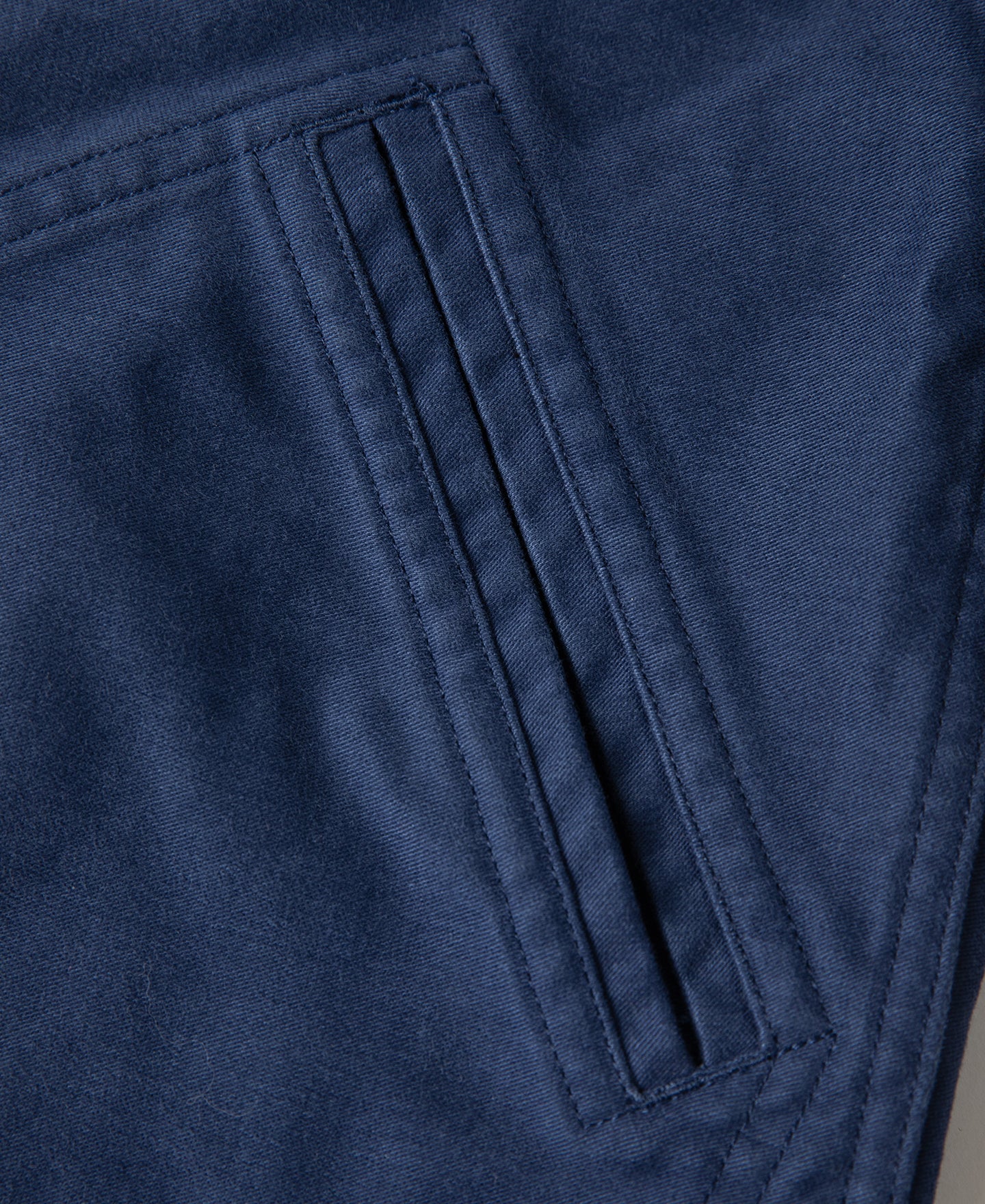 1950s Moleskin Cossack Jacket - Blue - Image 11