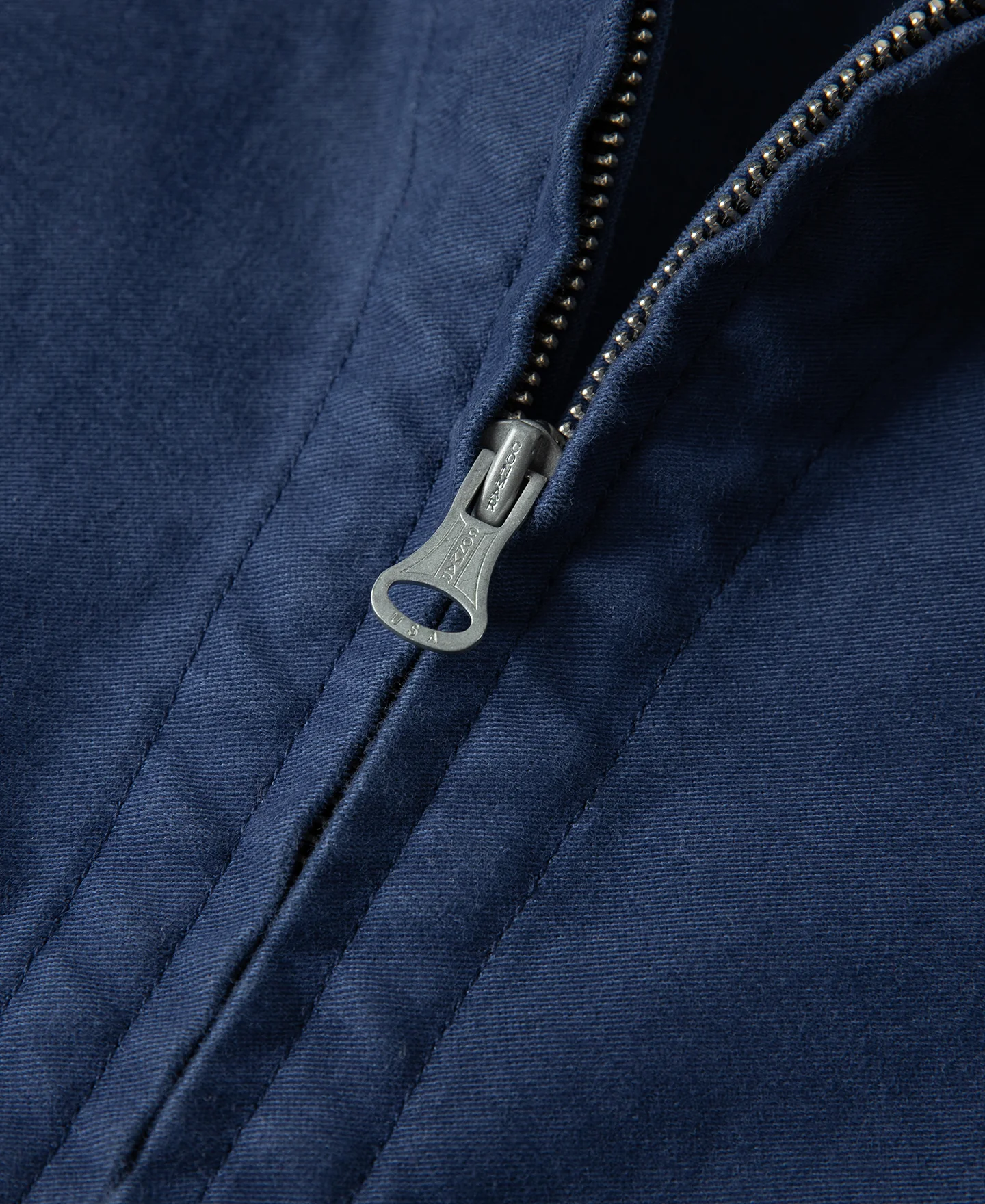 1950s Moleskin Cossack Jacket - Blue - Image 7