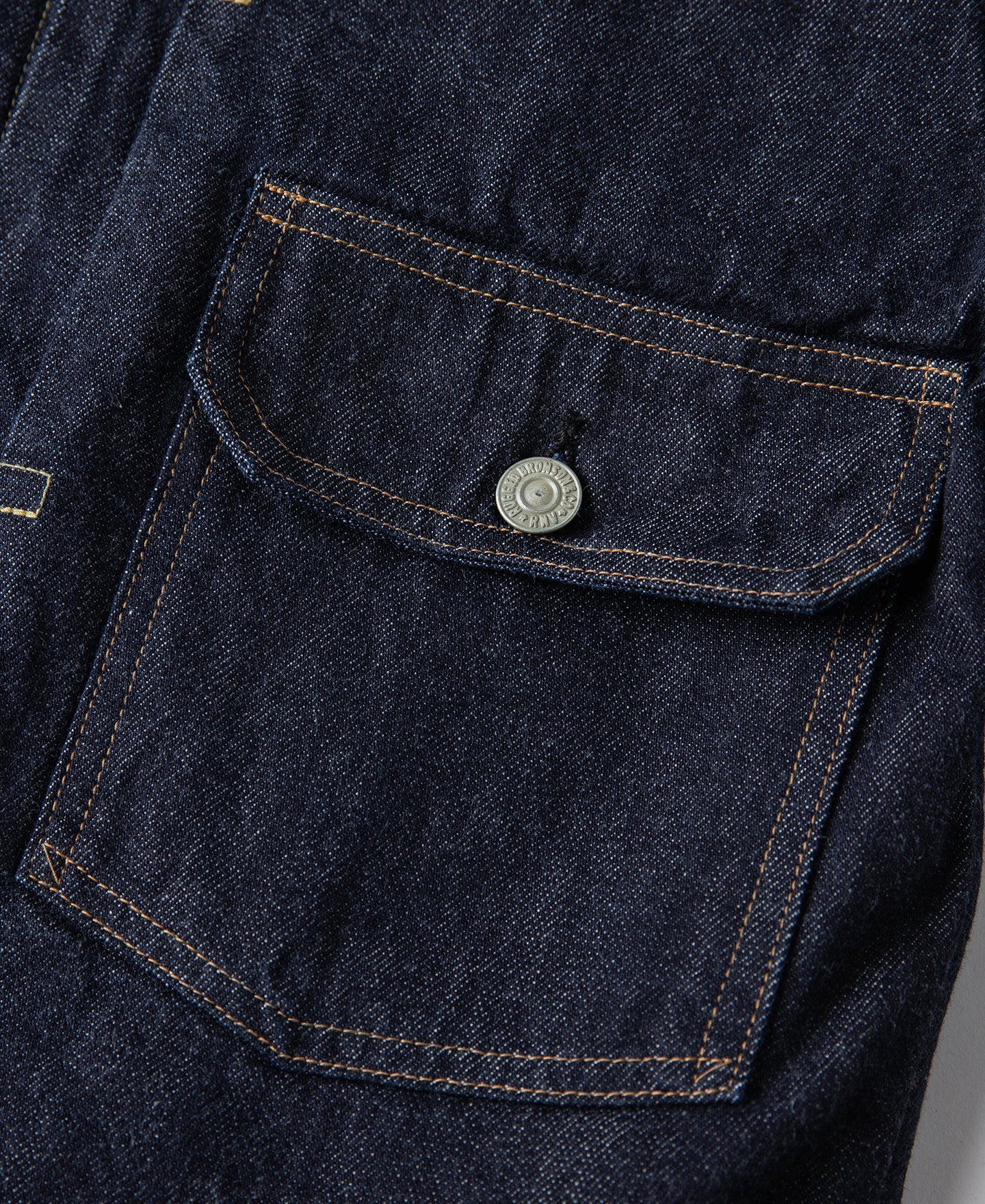1950s Type 1 Blanket Lined Denim Jacket - Image 8