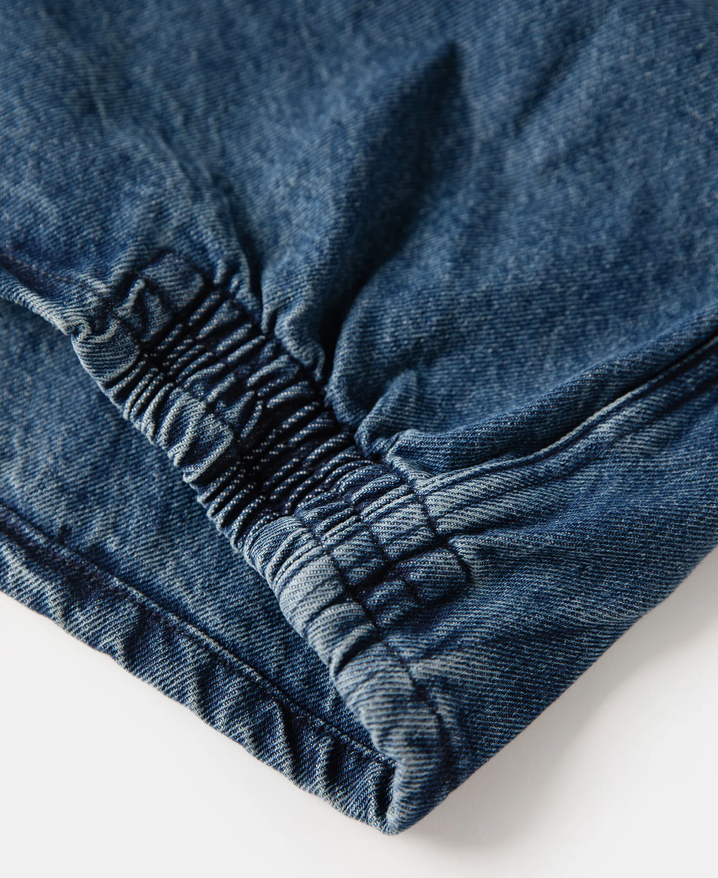 1970s Stonewashed Zip Up Denim Work Jacket - Image 17