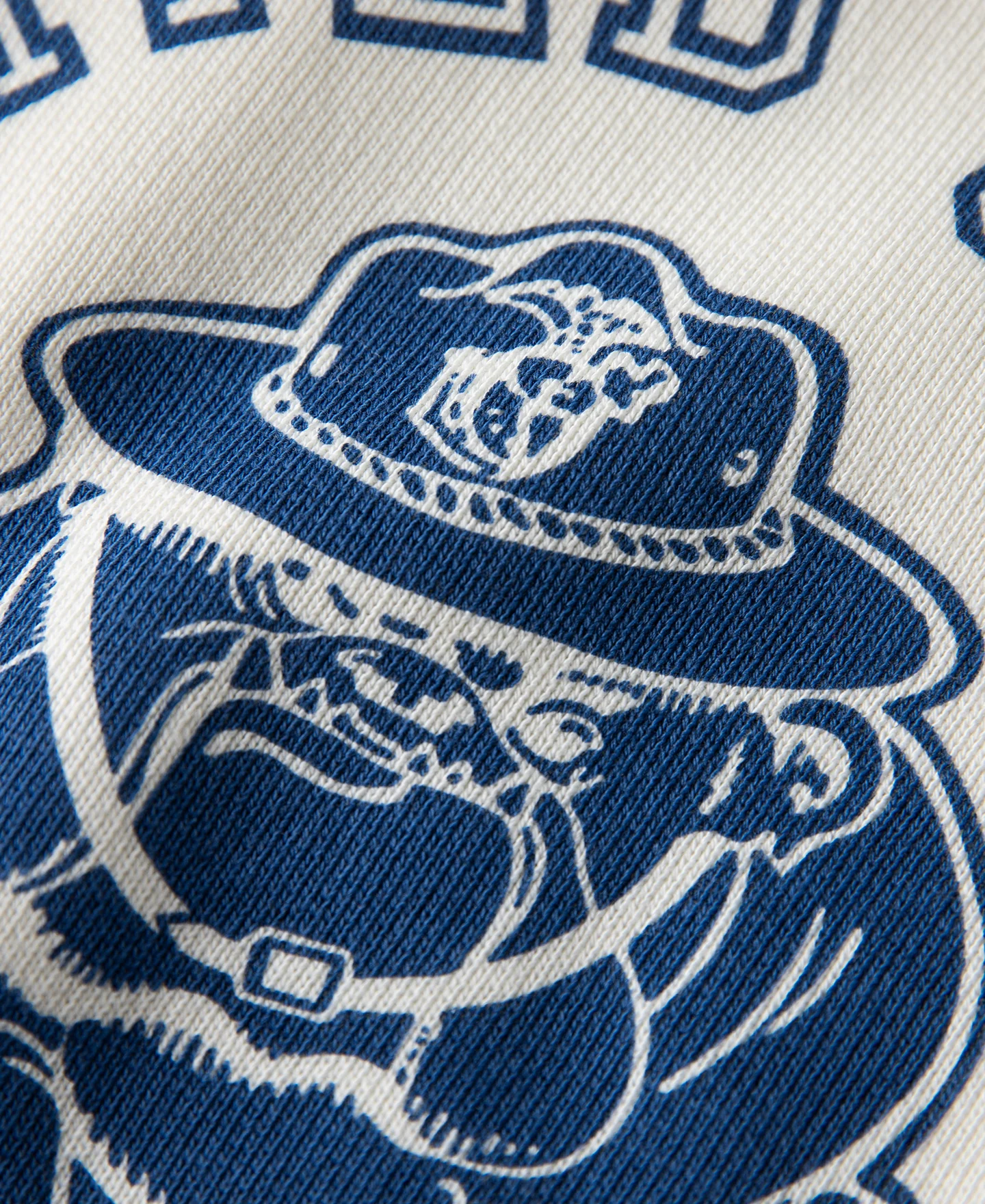 1980s Marine Devil Dog Raglan Sweatshirt - White - Image 10