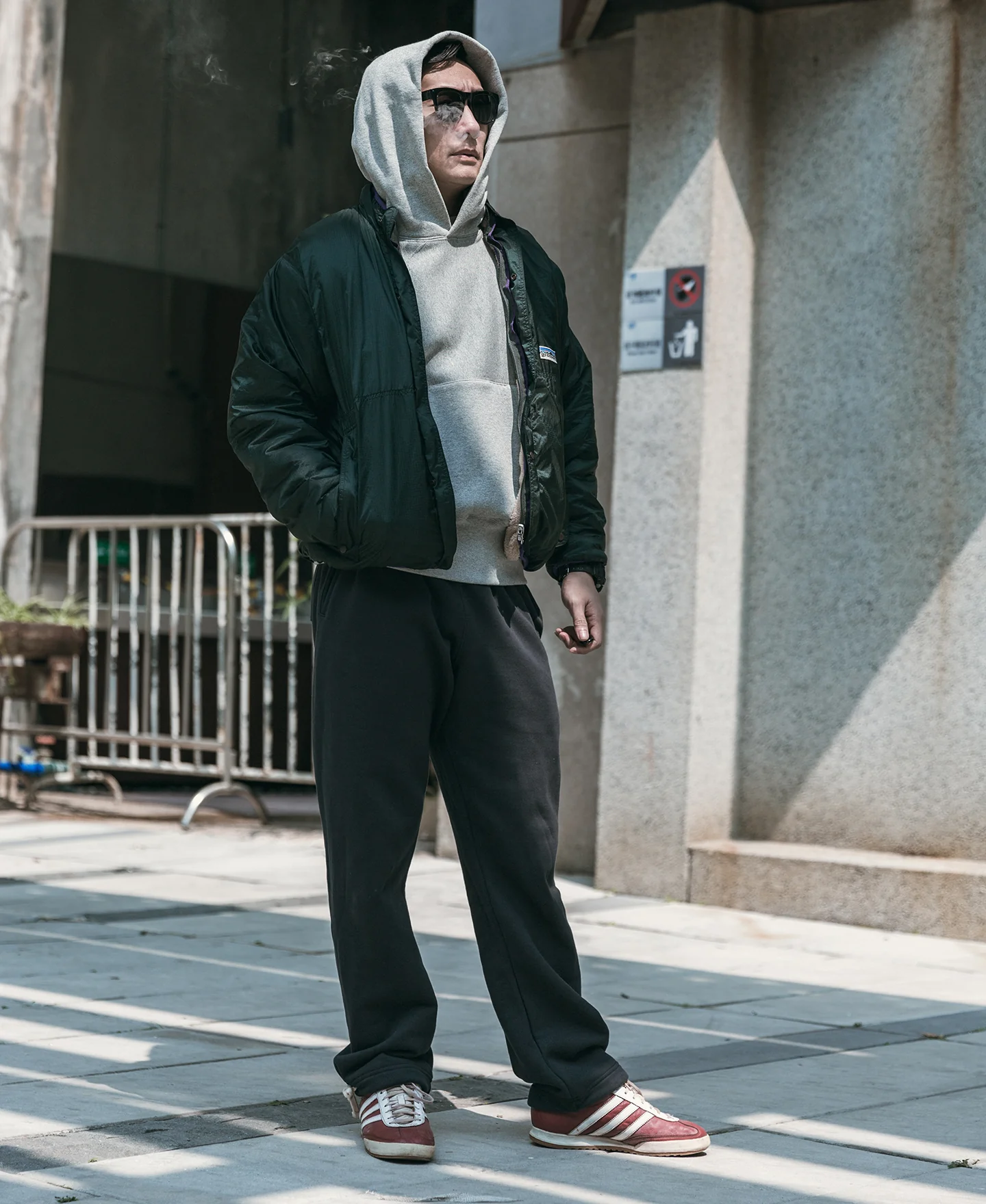 17.6 oz Heavyweight Terry Sweatpants - Black - Image 7