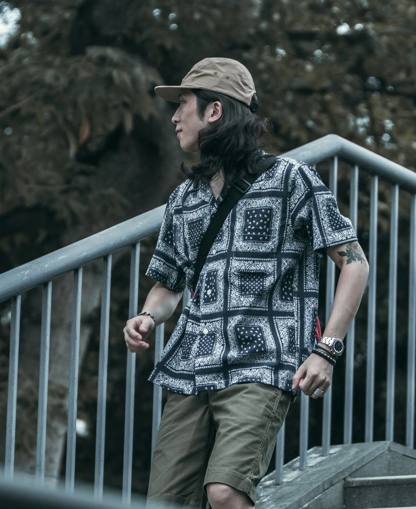 7.5 oz Ripstop Cotton 5 Panel Cap - Khaki - Image 7