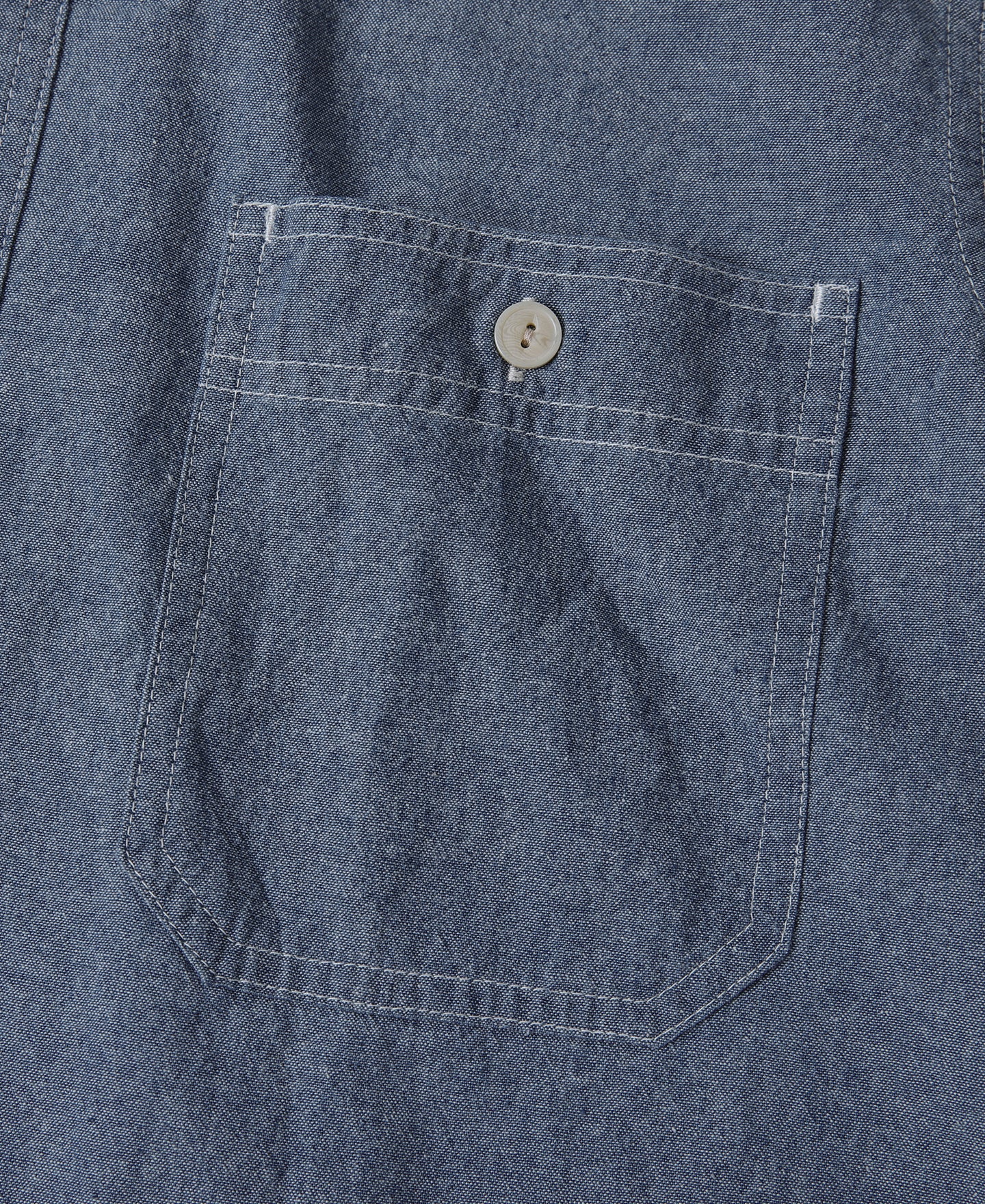 Blue Chambray Work Shirt - Image 11