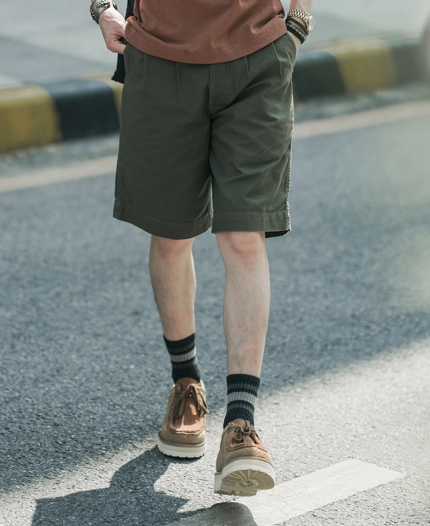 British Army Gurkha Bermuda Shorts - Olive - Image 3
