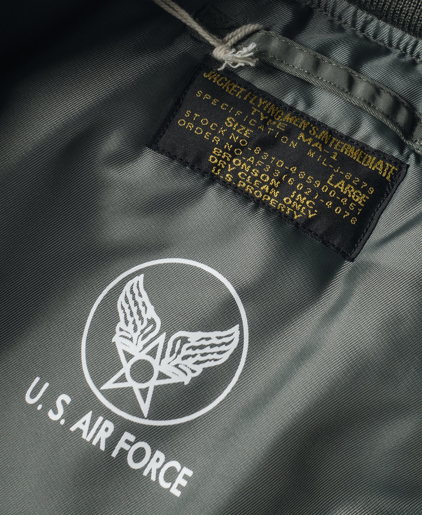 1950s USAF Type MA-1 Flight Jacket - Image 10