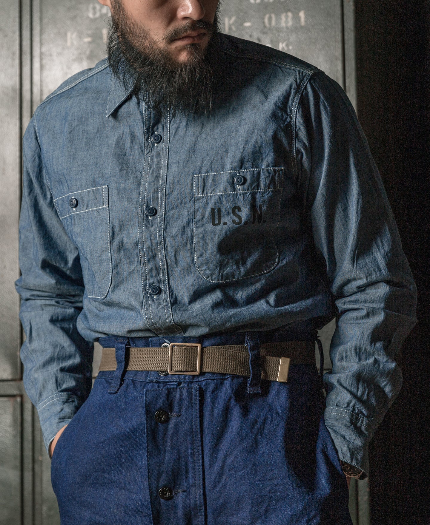 U.S.N. Chambray Shirt - Image 3