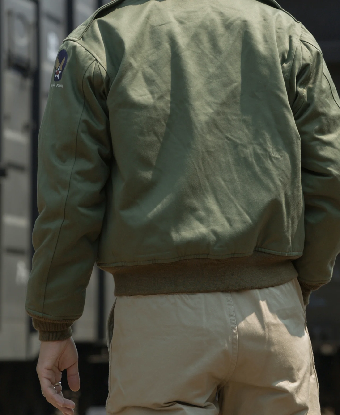 USAAF Type B-10 Flight Jacket - Olive - Image 6