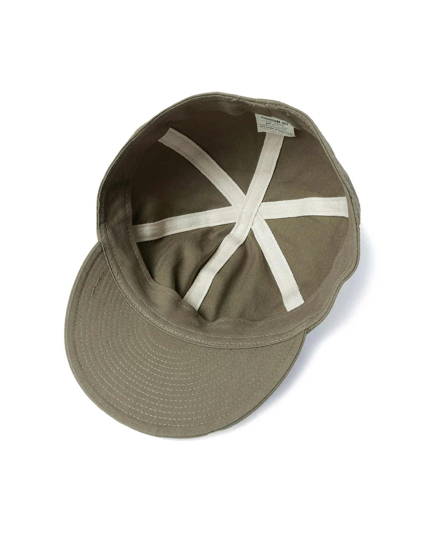 WWII USAAF Type A-3 Cap - Olive - Image 9