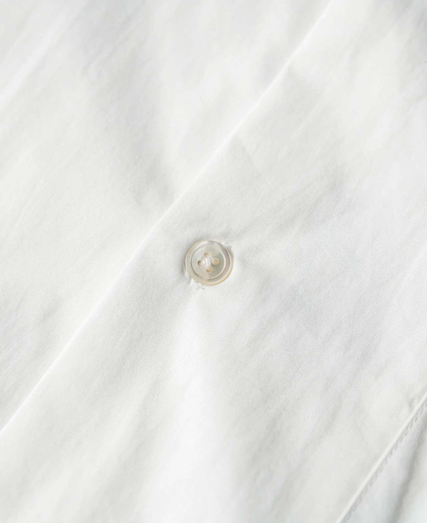 Classic Panama Open Collar Shirt - Ivory White - Image 8