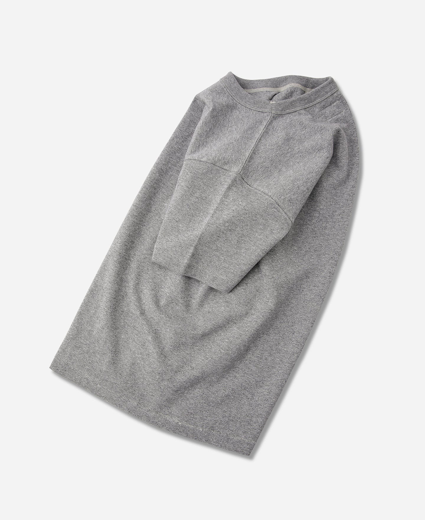 Loopwheel Tubular Athletic T-Shirt - Gray - Image 8