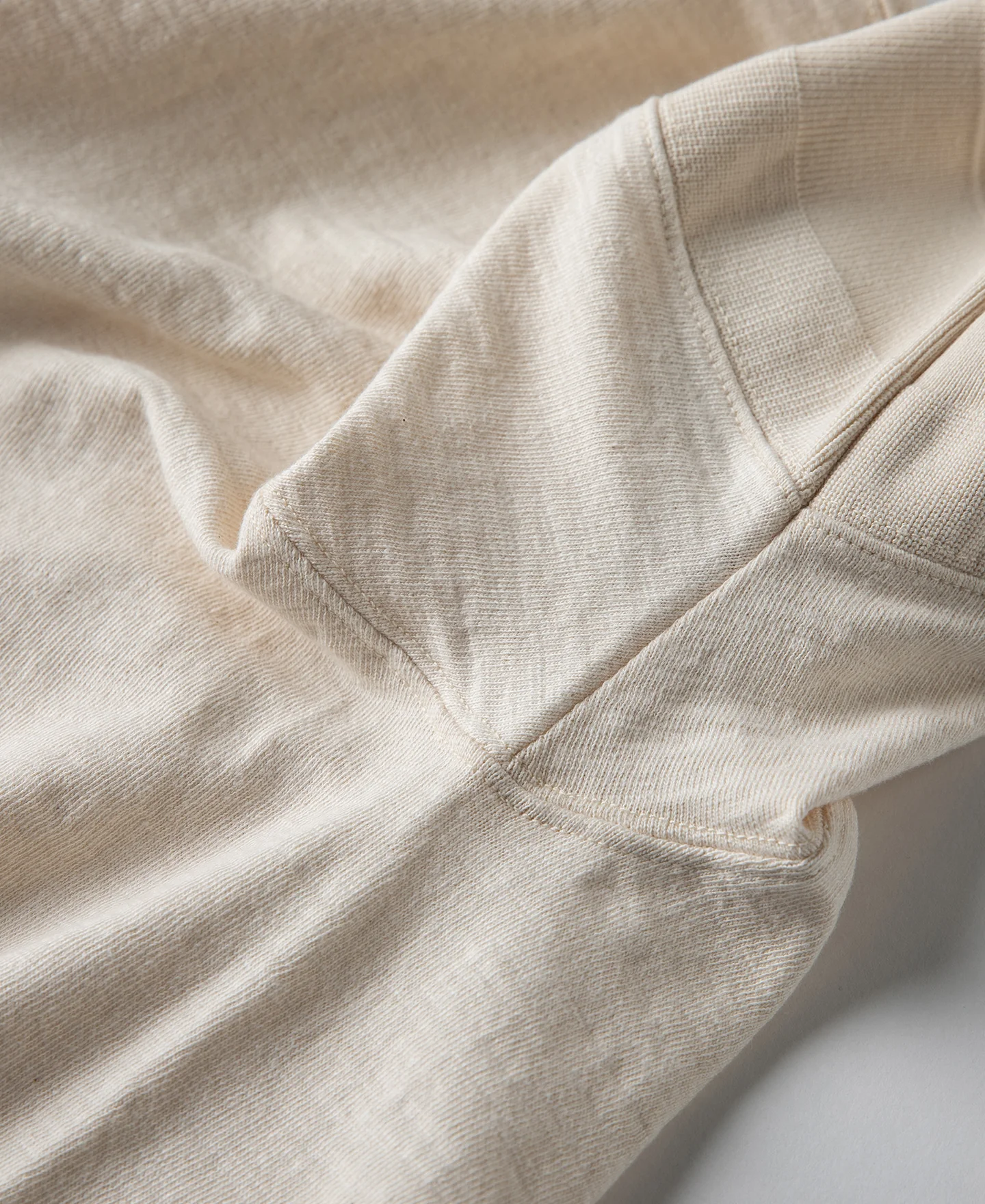 Loopwheel Tubular Henley T-Shirt - Apricot - Image 12