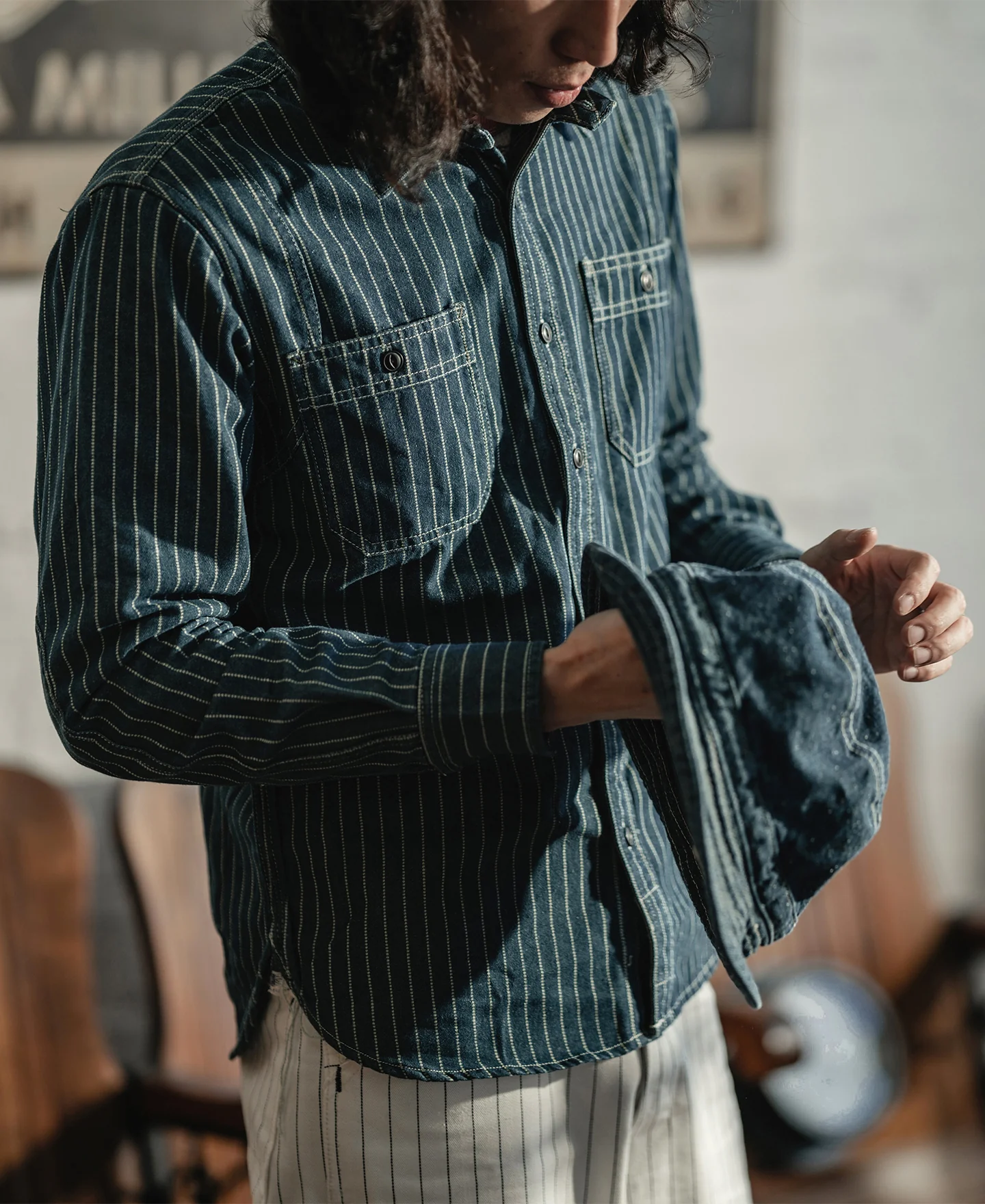 10 oz Wabash Vent Hole Work Shirt - Image 4