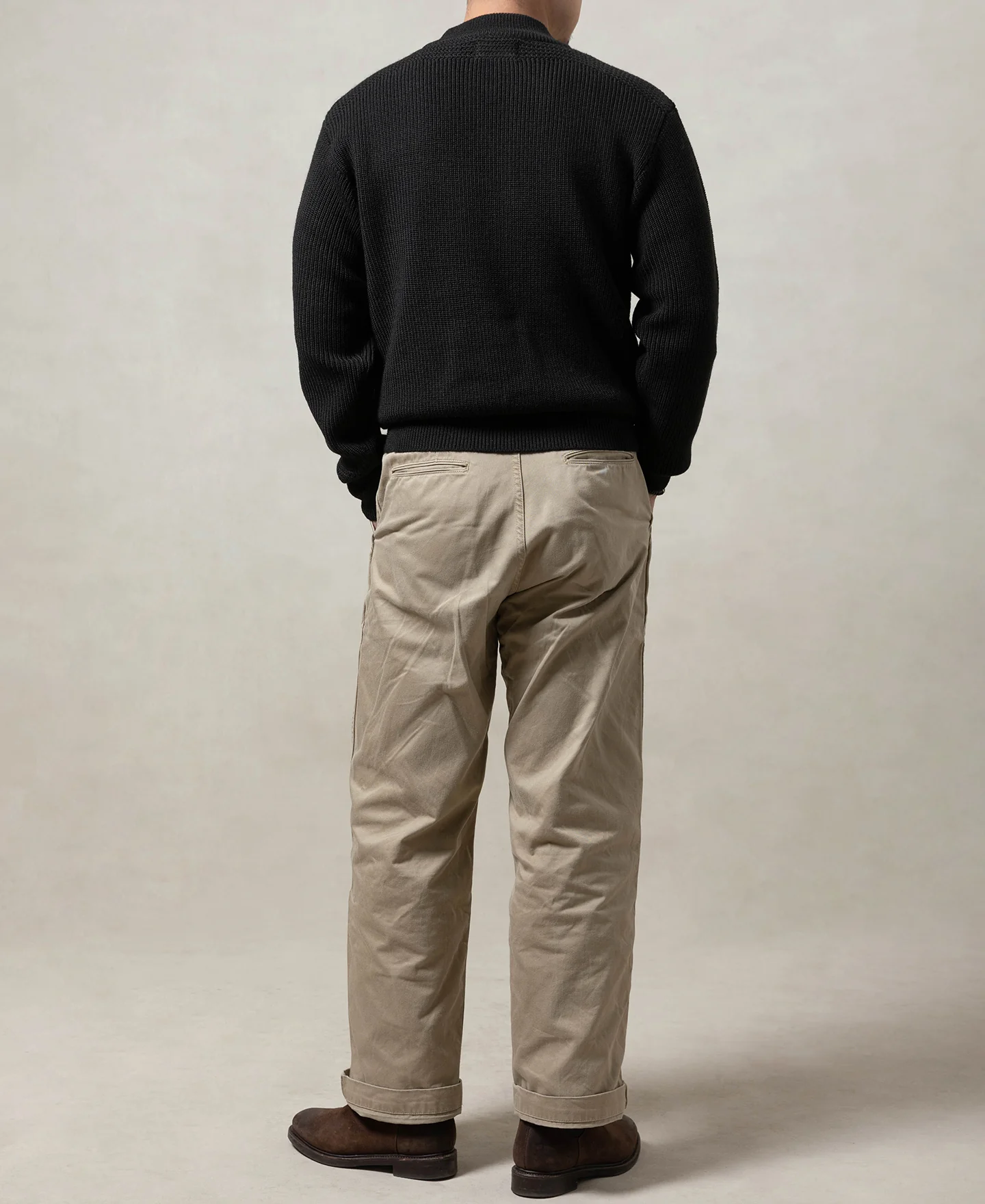 Pre-War Model USN Woolen Sweater - Black - Image 7