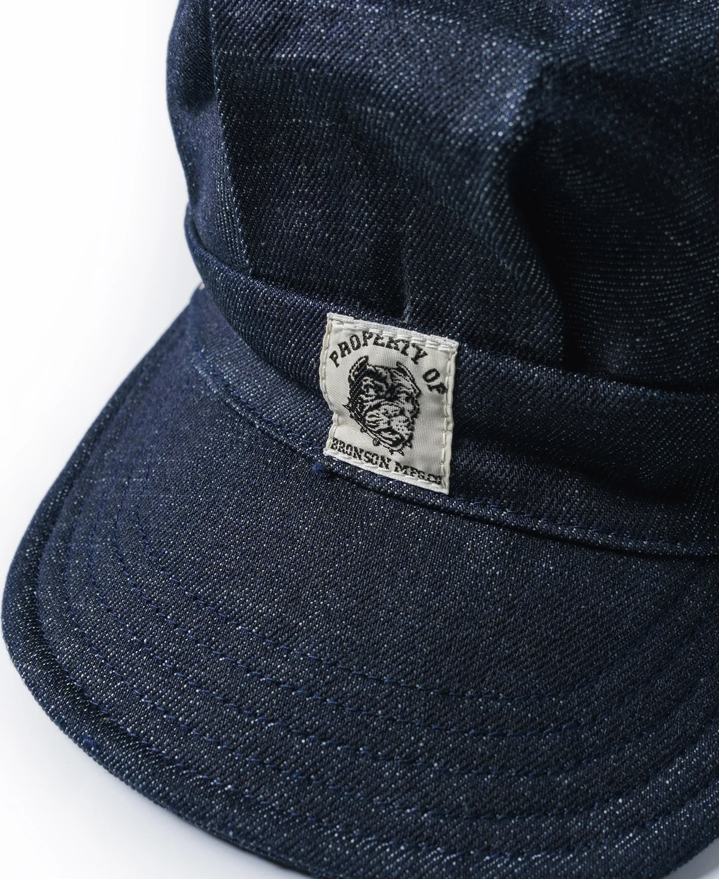 Indigo Denim Railroad Engineer Cap - Image 5