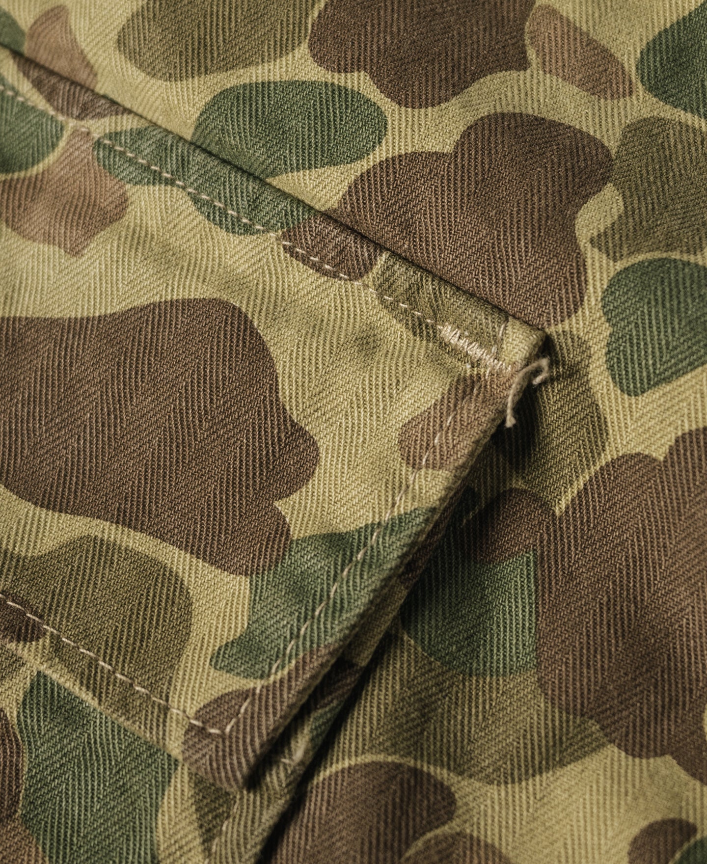 US Army M-1943 Herringbone Cotton Camouflage Pants (Modified) - Image 18