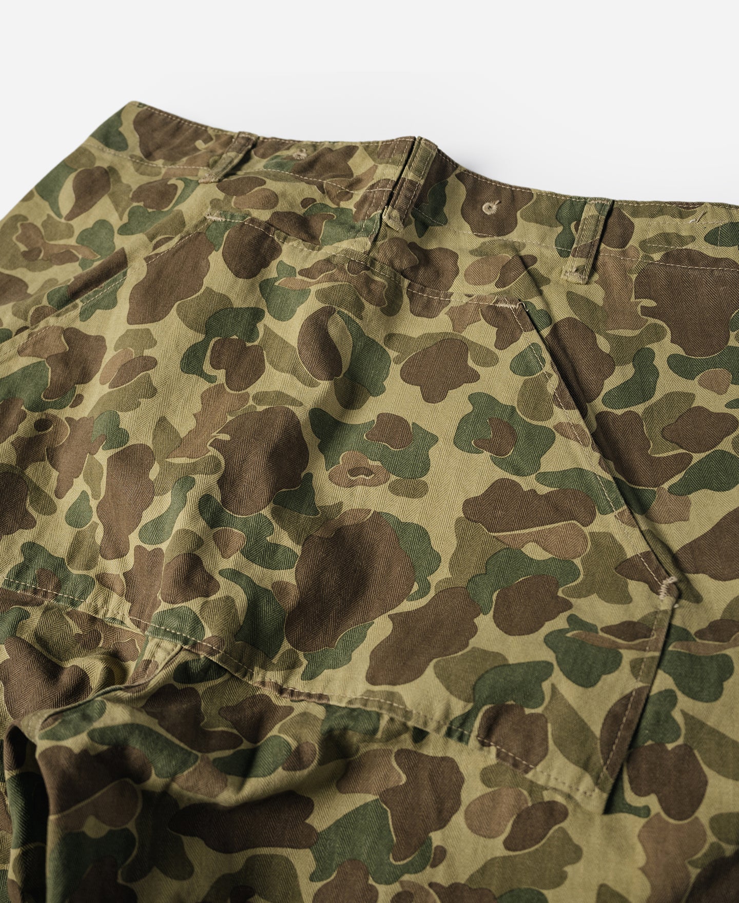 US Army M-1943 Herringbone Cotton Camouflage Pants (Modified) - Image 20