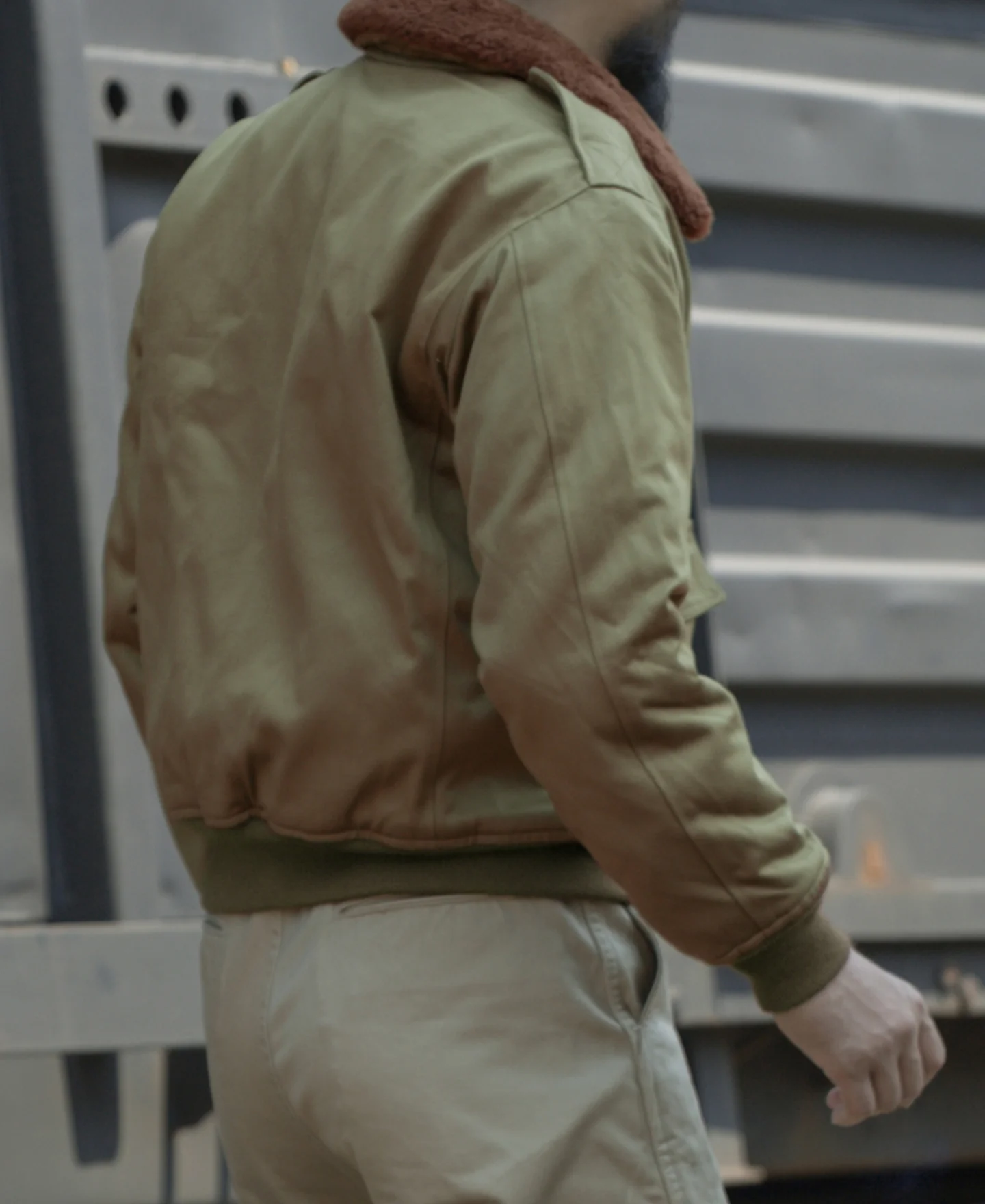 USAAF Type B-10 Flight Jacket - Khaki - Image 5