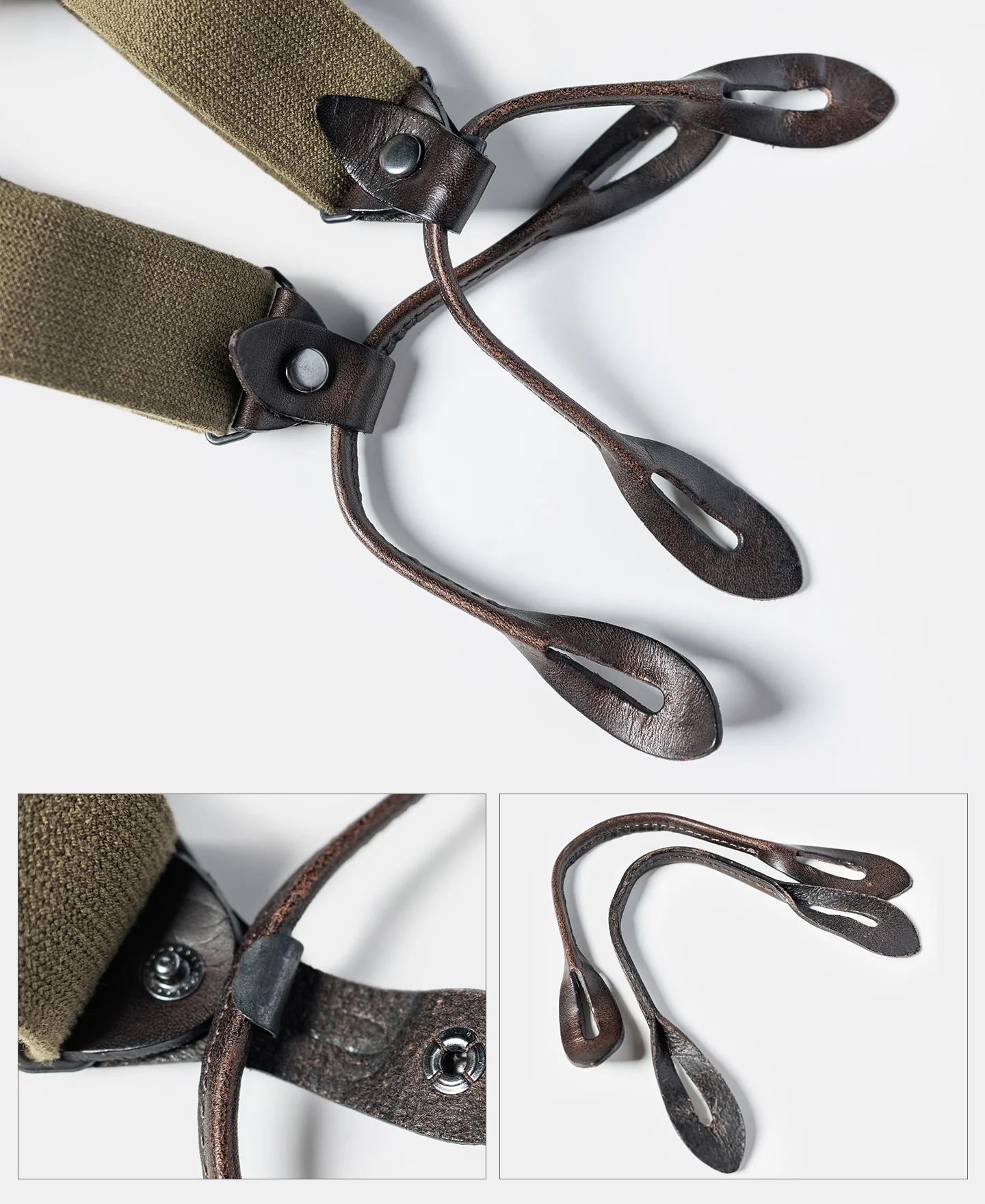 USAF X Back Suspenders - Navy - Image 12