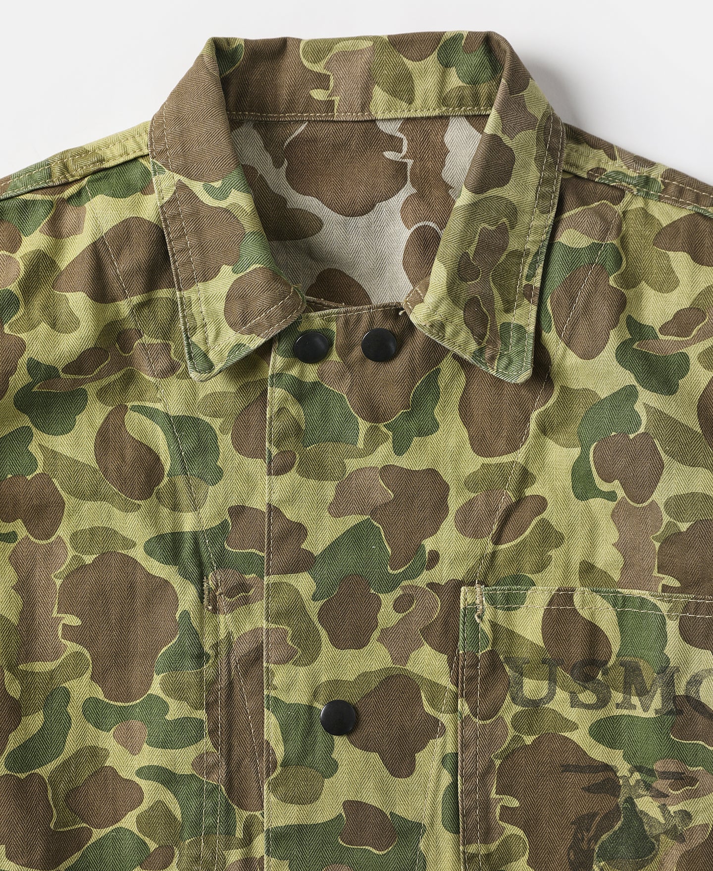 WWII USMC Type P-42 Duck Hunter Camo Jacket - Image 8