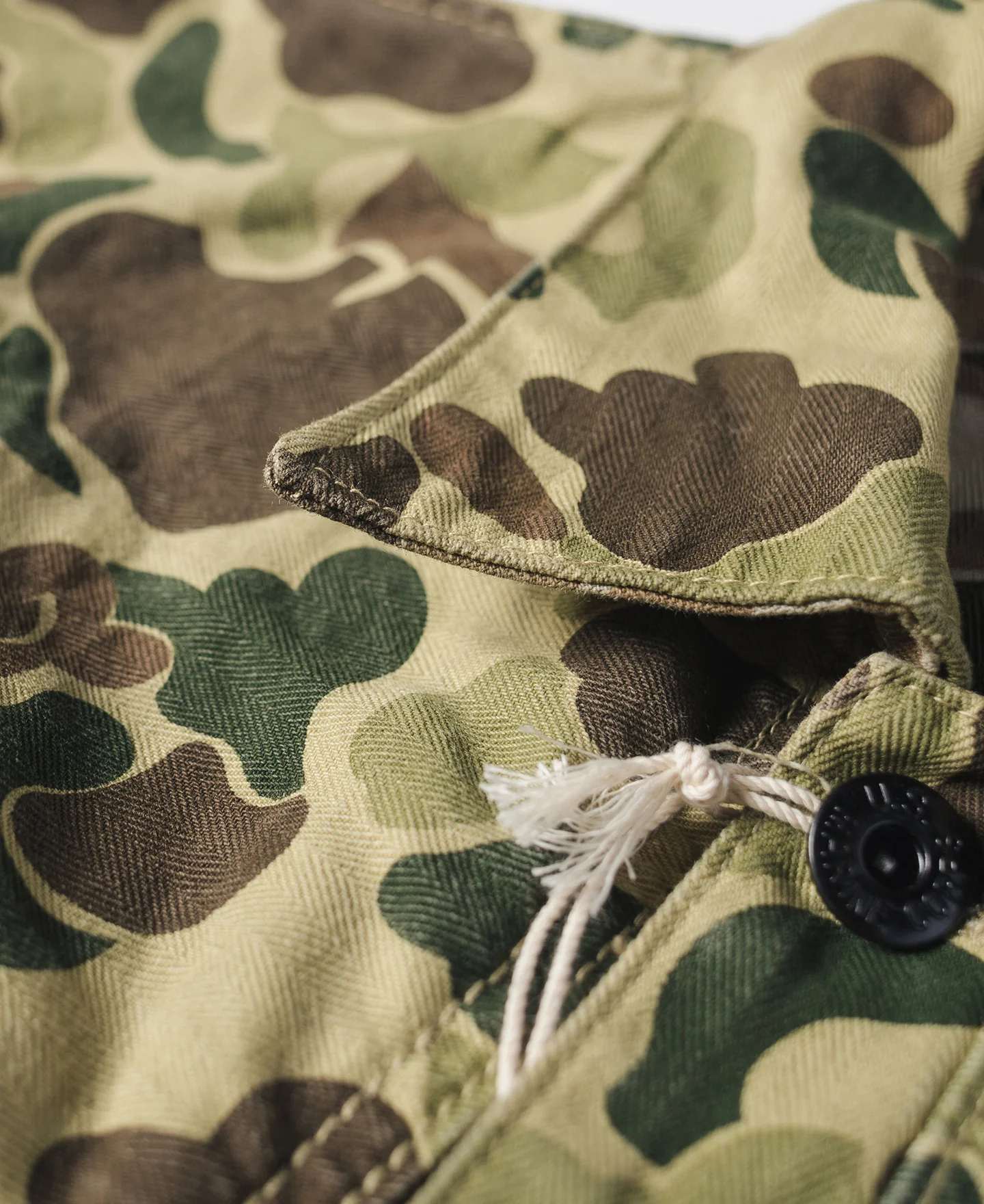 WWII USMC Type P-44 HBT Duck Hunter Camo Jacket - Image 10