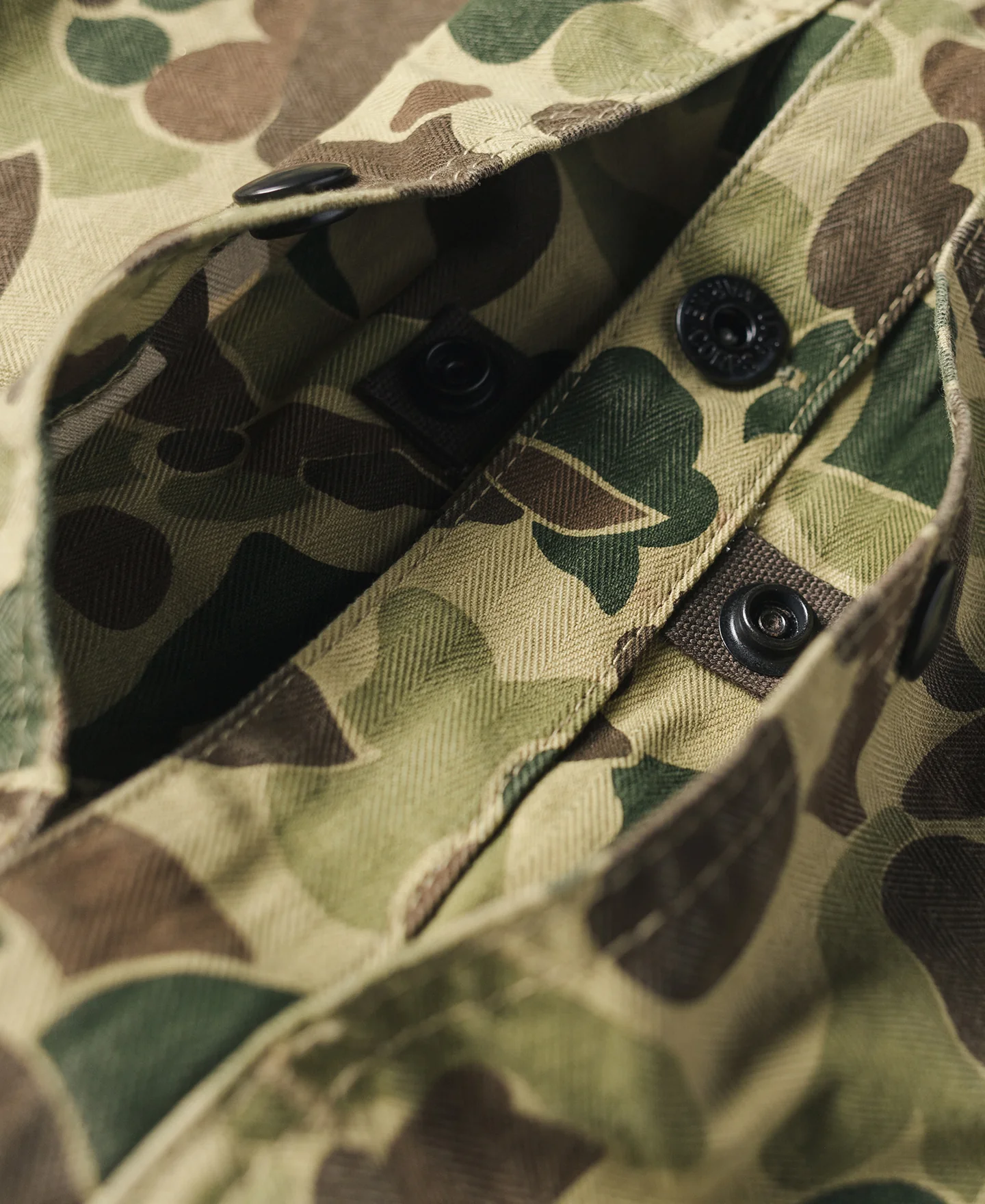 WWII USMC Type P-44 HBT Duck Hunter Camo Jacket - Image 12