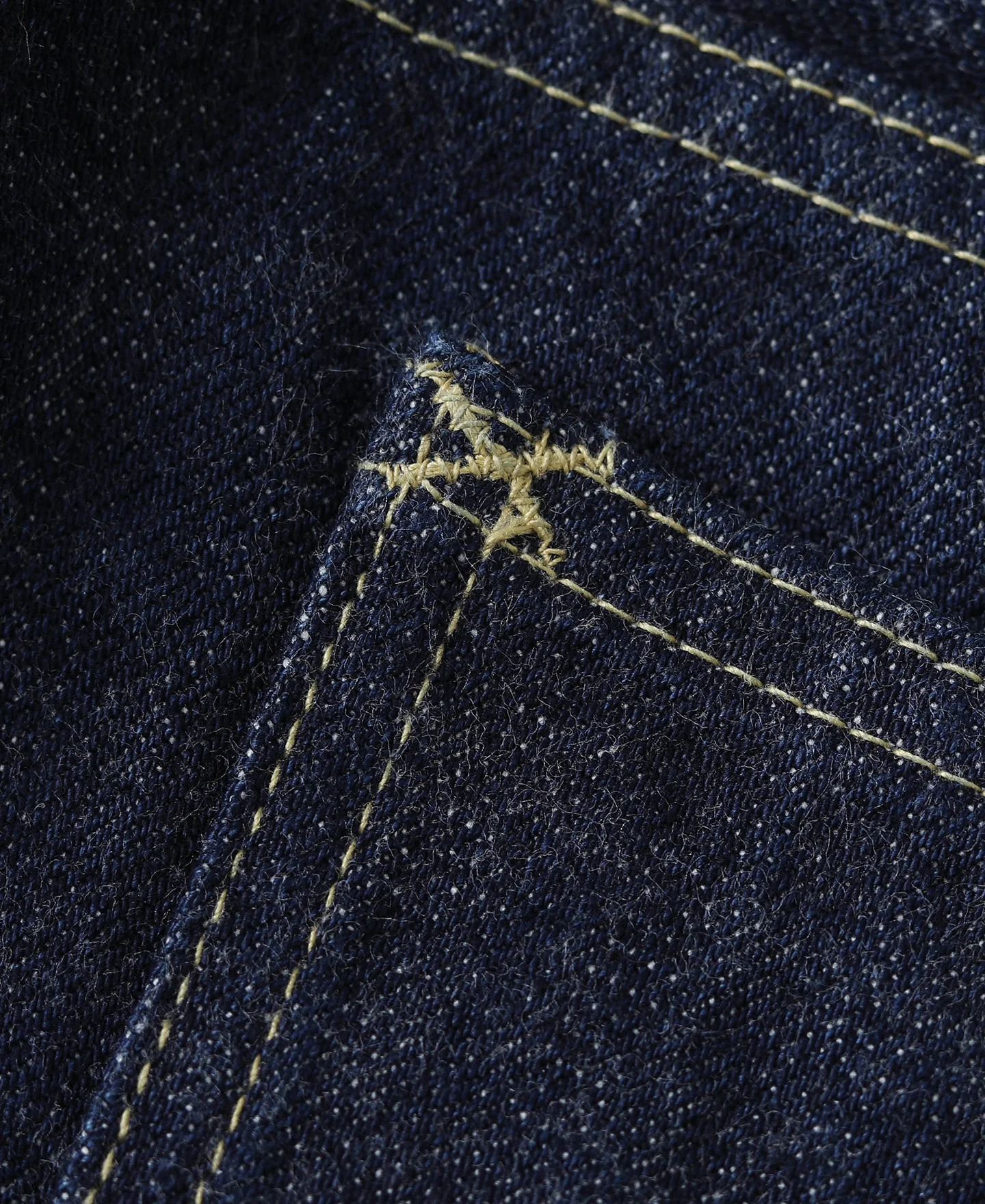 WWII Simplified Model Cowboy Selvedge Denim Jeans - Image 10