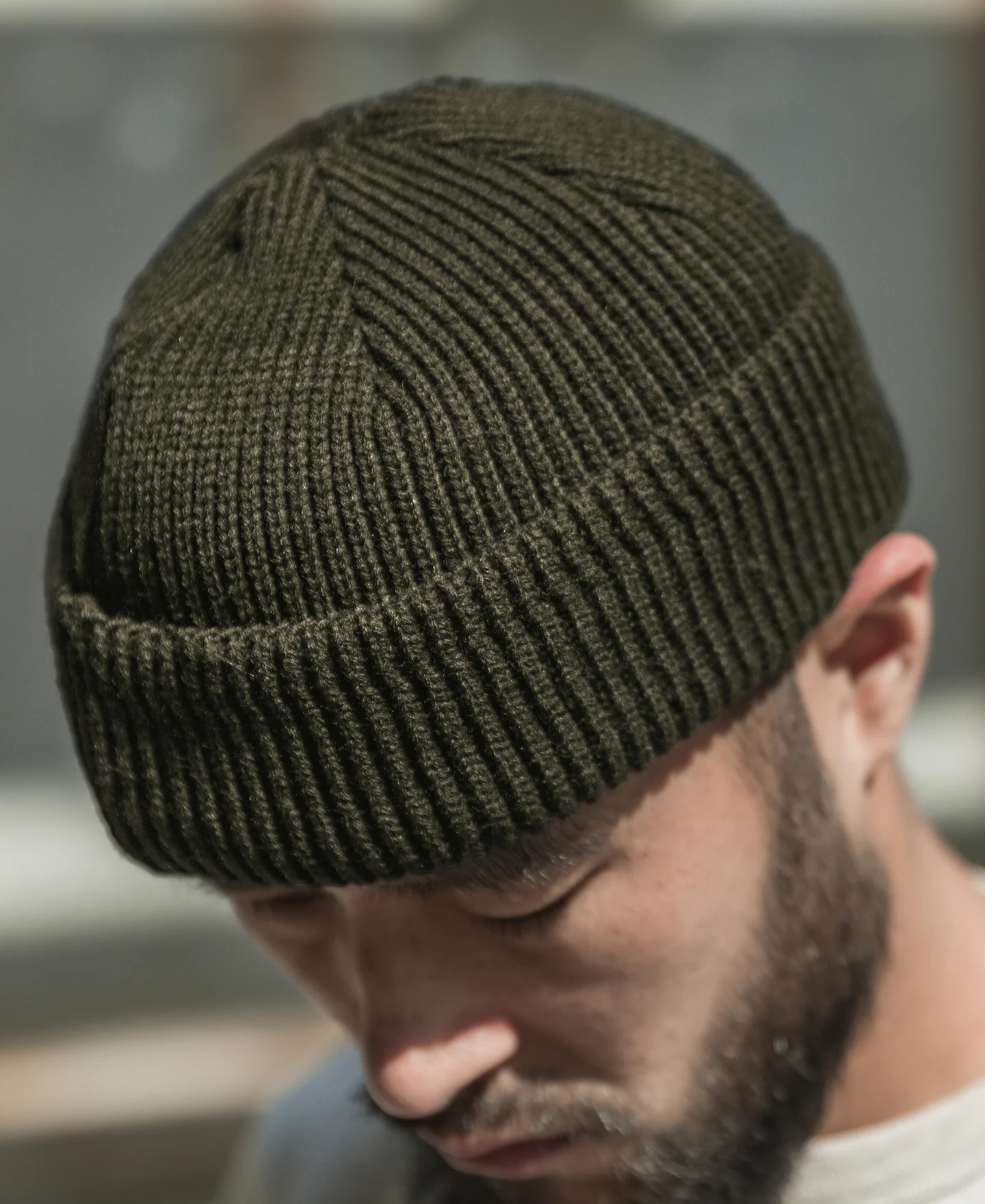 WWII USAAF A-4 Watch Cap - Olive - Image 3