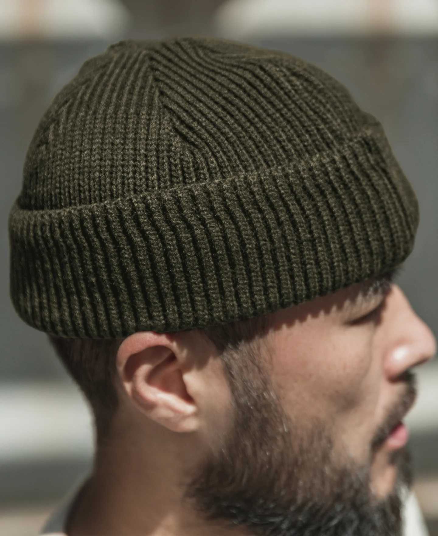 WWII USAAF A-4 Watch Cap - Olive - Image 6
